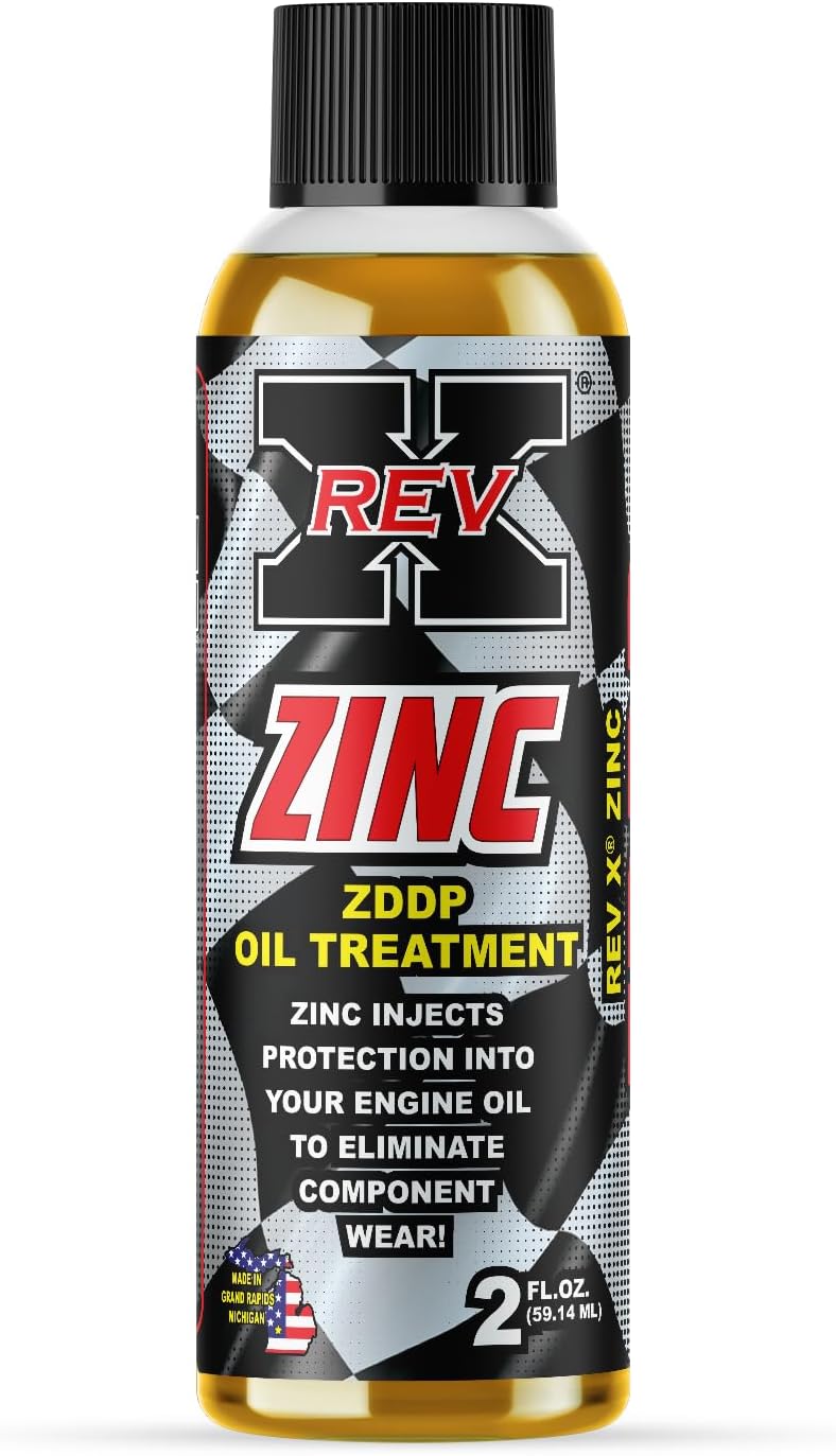 REV-X Zinc ZDDP Oil Additive - 2 fl. oz.