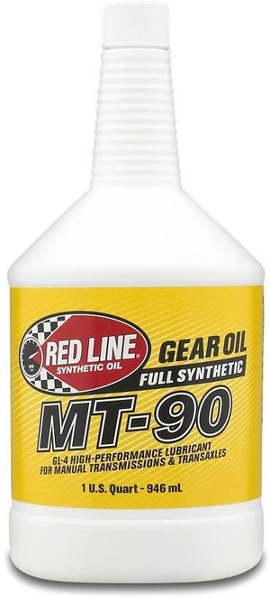 Red Line (50304) MT-90 75W-90 GL-4 Manual Transmission and Transaxle Lubricant