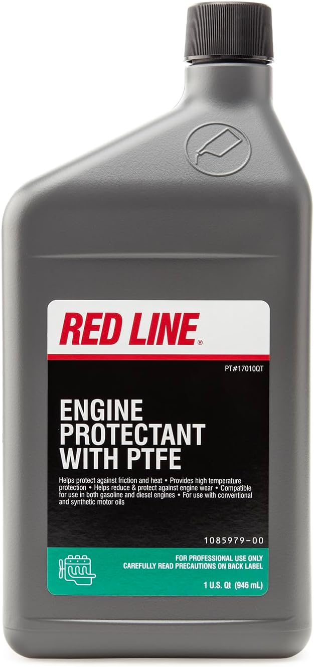 Red Line Service Chemicals 17010QT Engine Protectant With PTFE, 32 Ounces (6 Pack)