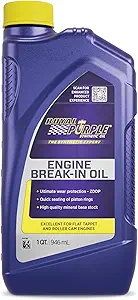 Royal Purple 11487 High Performance Engine Break-in Oil - 1 Quart Bottle