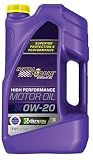 Royal Purple ROY51020 High Performance Synthetic Motor Oil 0W-20