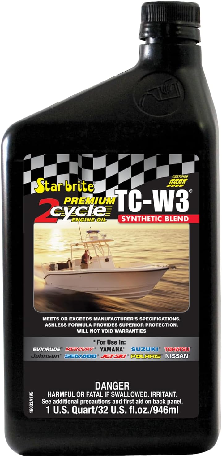 STAR BRITE Premium 2-Cycle Engine Oil TC-W3