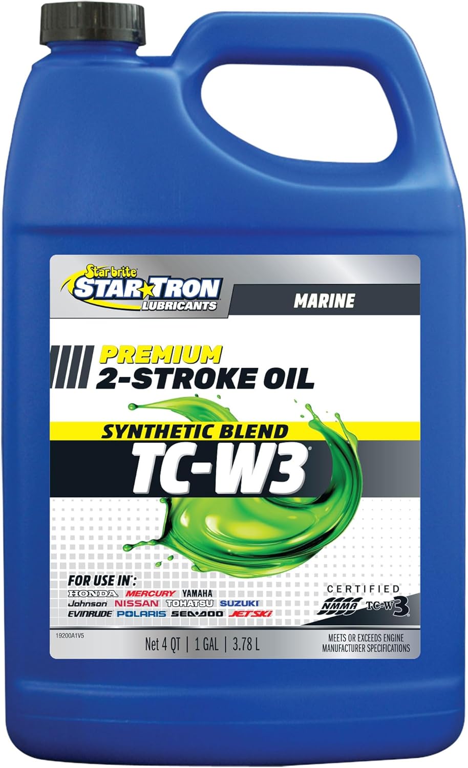STAR BRITE Super Premium+ 2-Cycle Synthetic Blend TC-W3 Engine Oil