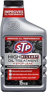 STP High Mileage Oil Treatment + Stop Leak