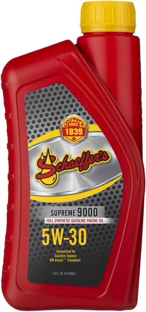 Schaeffer 9000 Synthetic Diesel Oil