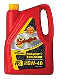 Schaeffer Manufacturing Co. 0700CK4-006S SynShield Durability Advantage 15W-40 Diesel Engine Oil, 1-Gallon Bottle