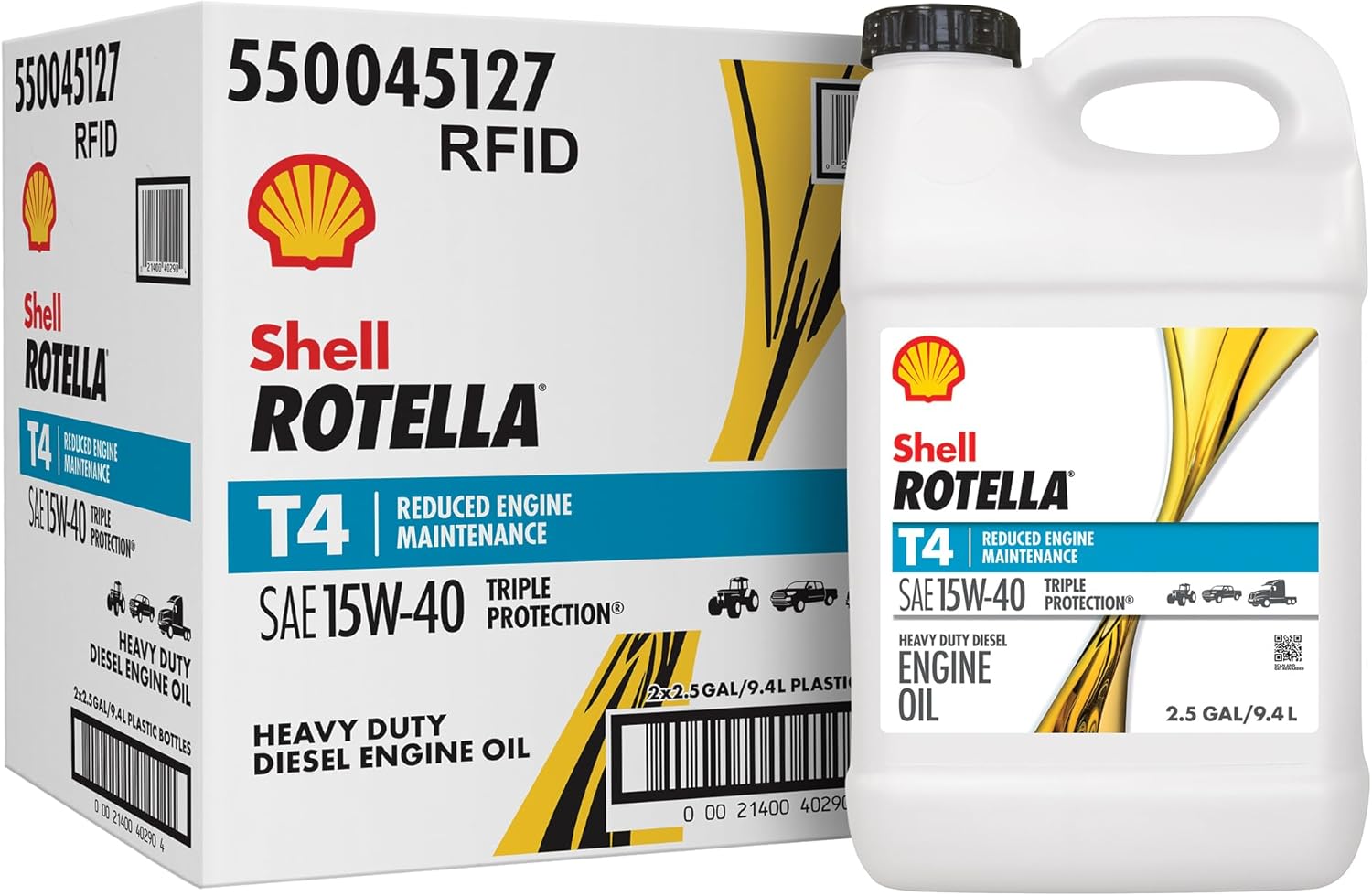 Shell Rotella T4 Triple Protection (2 Pack)