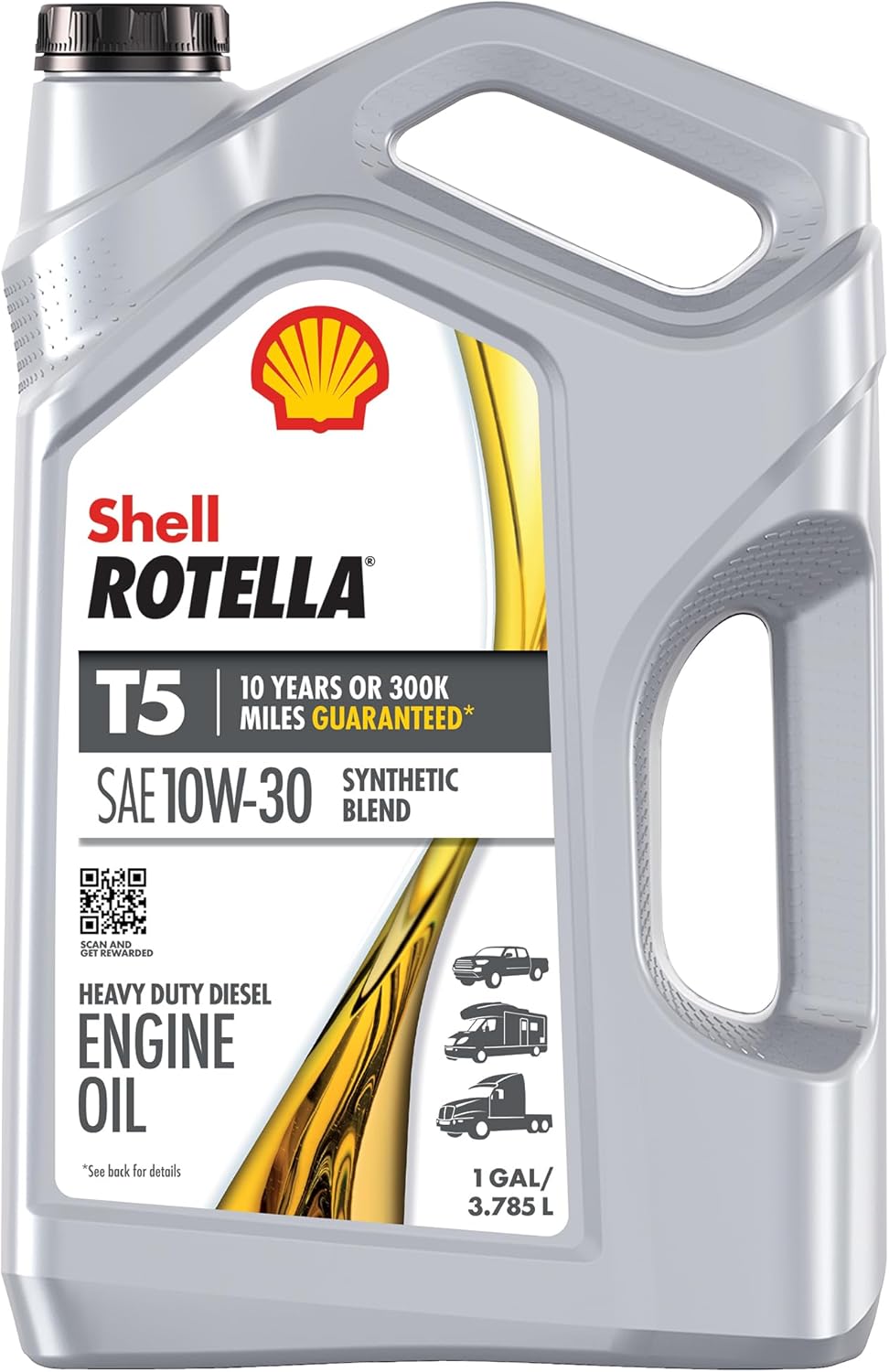 Shell Rotella T5 Synthetic Blend 10W-30