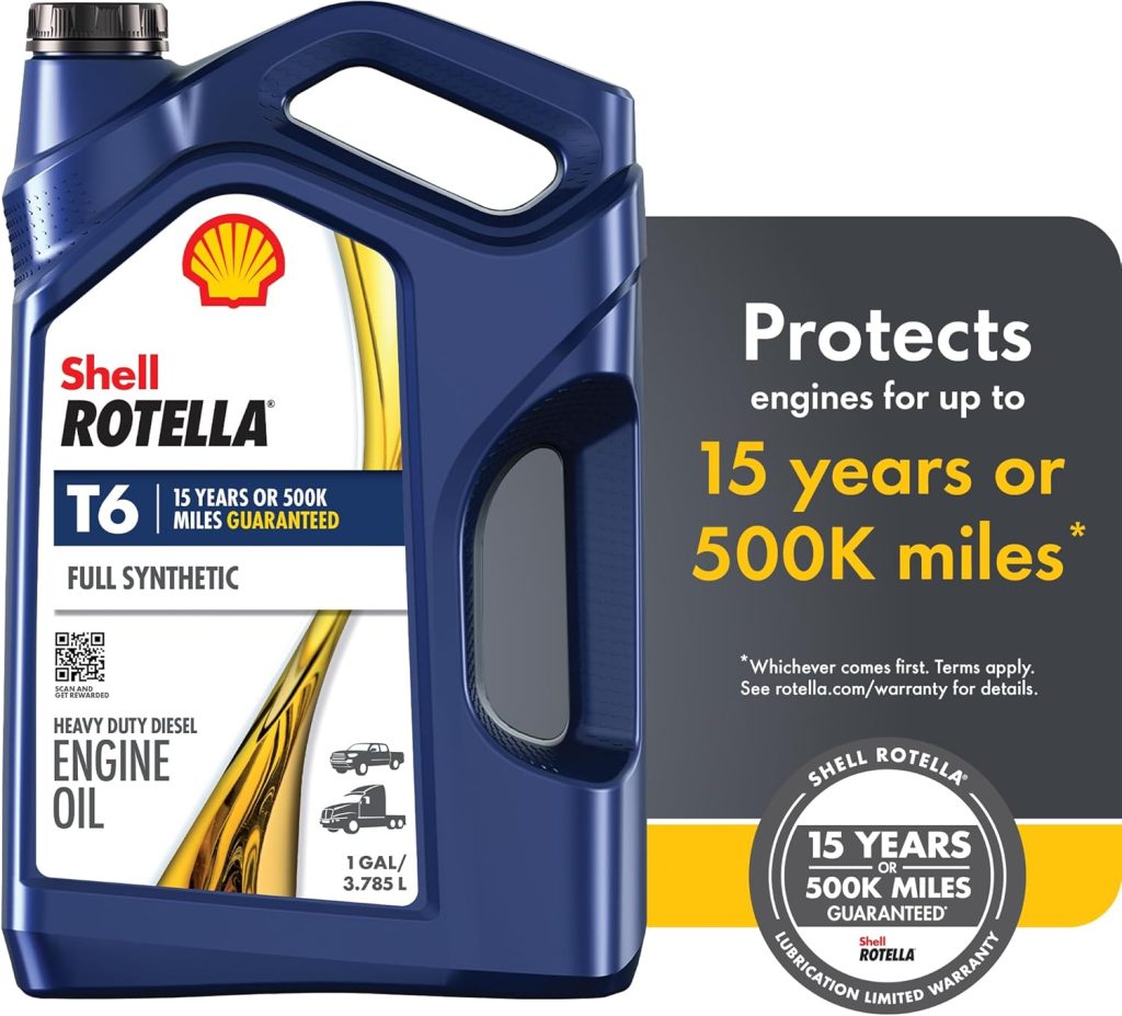 Rotella T6 Synthetic Diesel Oil
