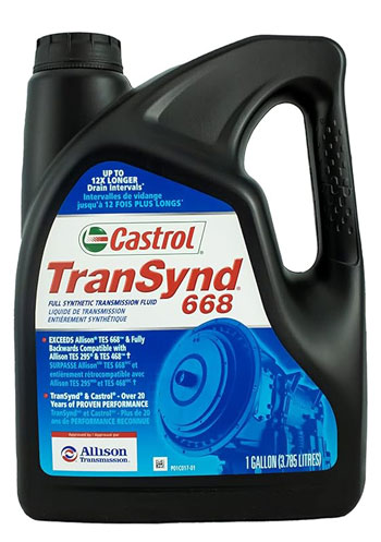 Stone River Products Castrol TranSynd 668 Allison 2021 Updated SPEC