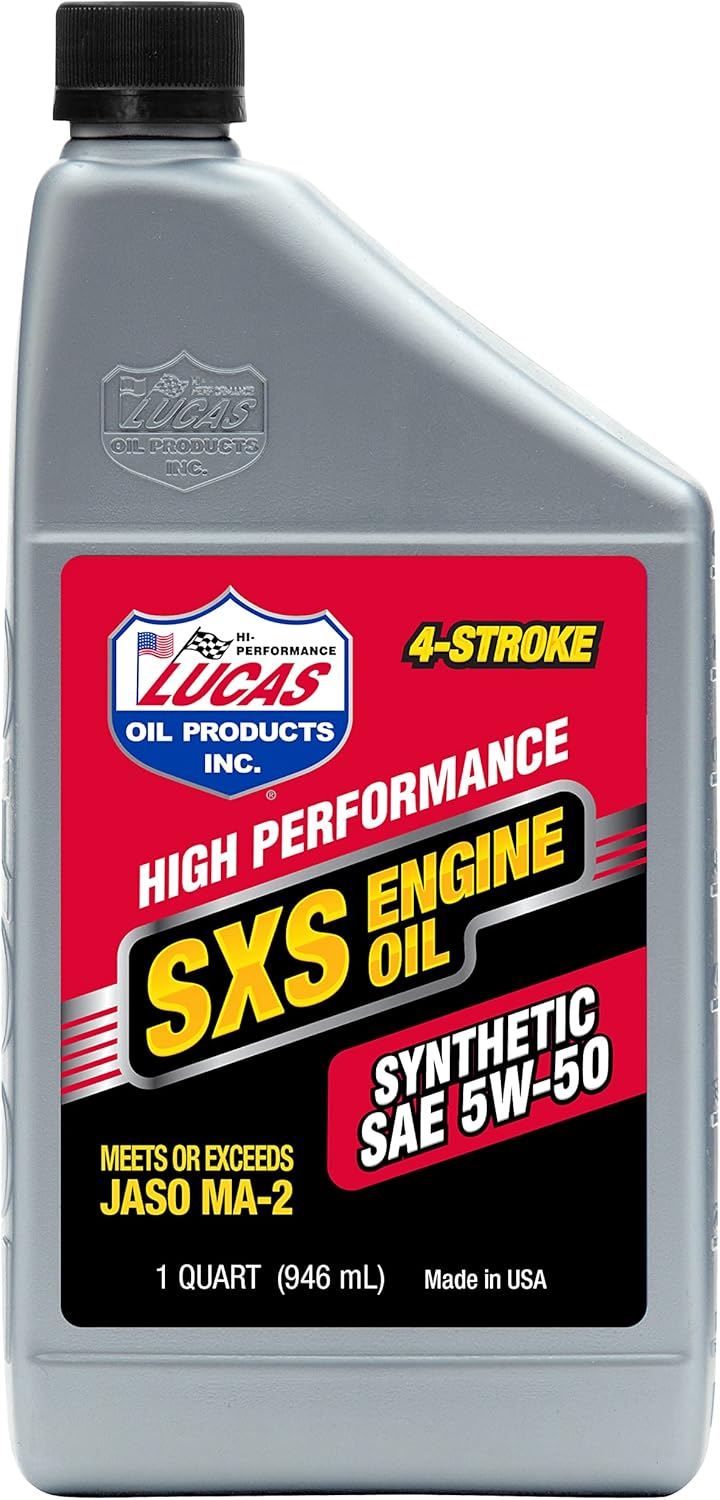 Synthetic SAE 5W-50 SXS Engine Oil/Quart