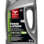 TRIAX Power 4-Stroke SAE 30W Full Synthetic 4 Cycle Small Engine Motor Oil | Best Engine Oil for Log Splitter