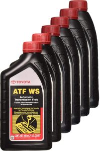 Toyota 00289-ATFWS Automatic Transmission Fluid, 192 Ounces, Best Transmission Fluid for Toyota Venza