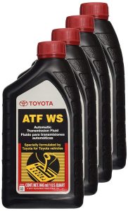 Toyota 00289-ATFWS Lexus & Automatic Transmission Fluid WS ATF World Standard, Pack of 4, Best Transmission Fluid for Toyota Corolla