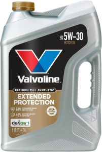 Valvoline Extended Protection Full Synthetic Motor Oil SAE 5W-30 5 QT, Best Engine Oil for 5.7 HEMI
