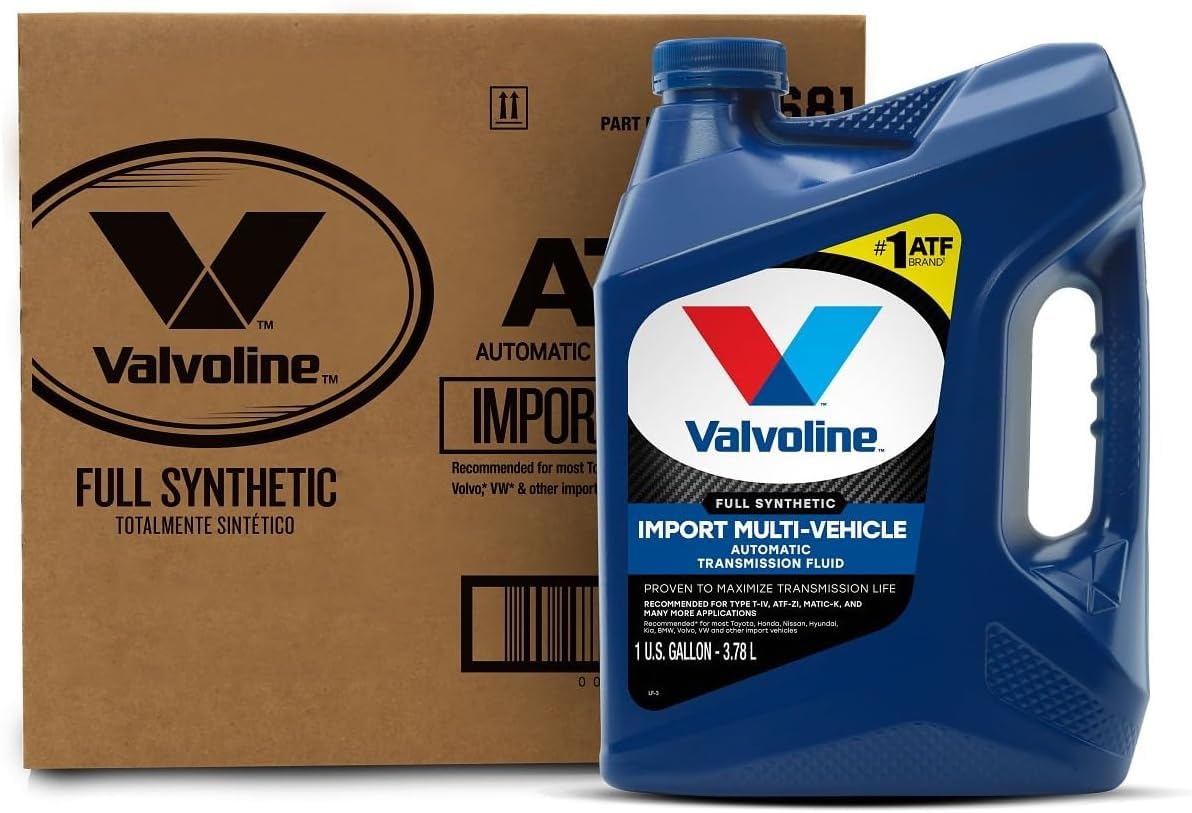 Valvoline Import Multi-Vehicle (ATF) Full Synthetic Automatic Transmission Fluid 1 GA, Case of 3