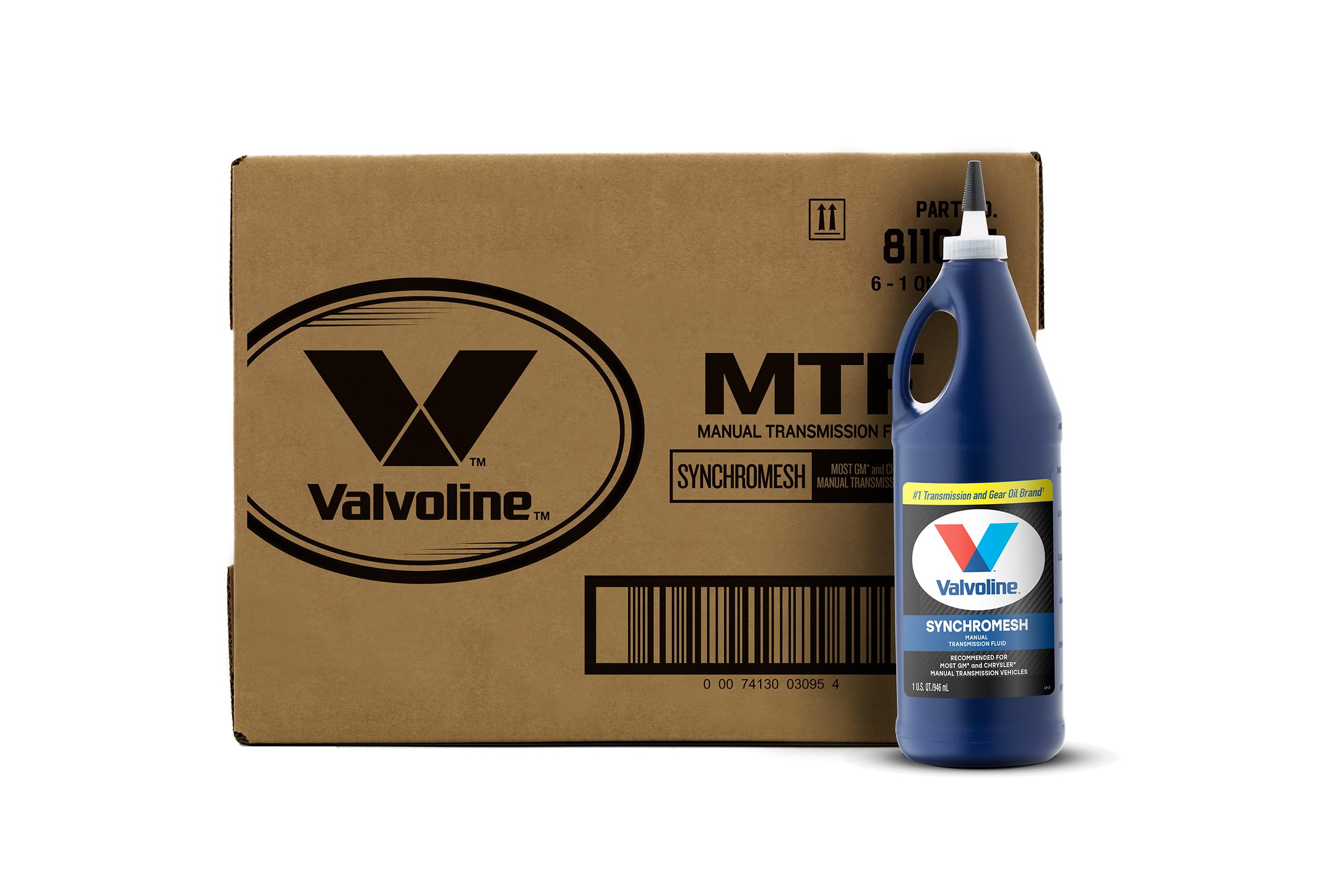 Valvoline Syncromesh Manual Transmission Fluid 1 QT, Case of 12