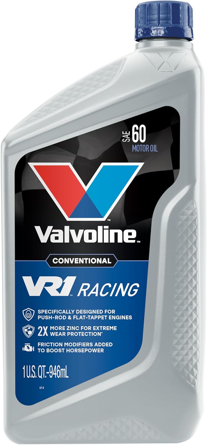 Valvoline VR1 Racing SAE 60 Motor Oil 1 QT