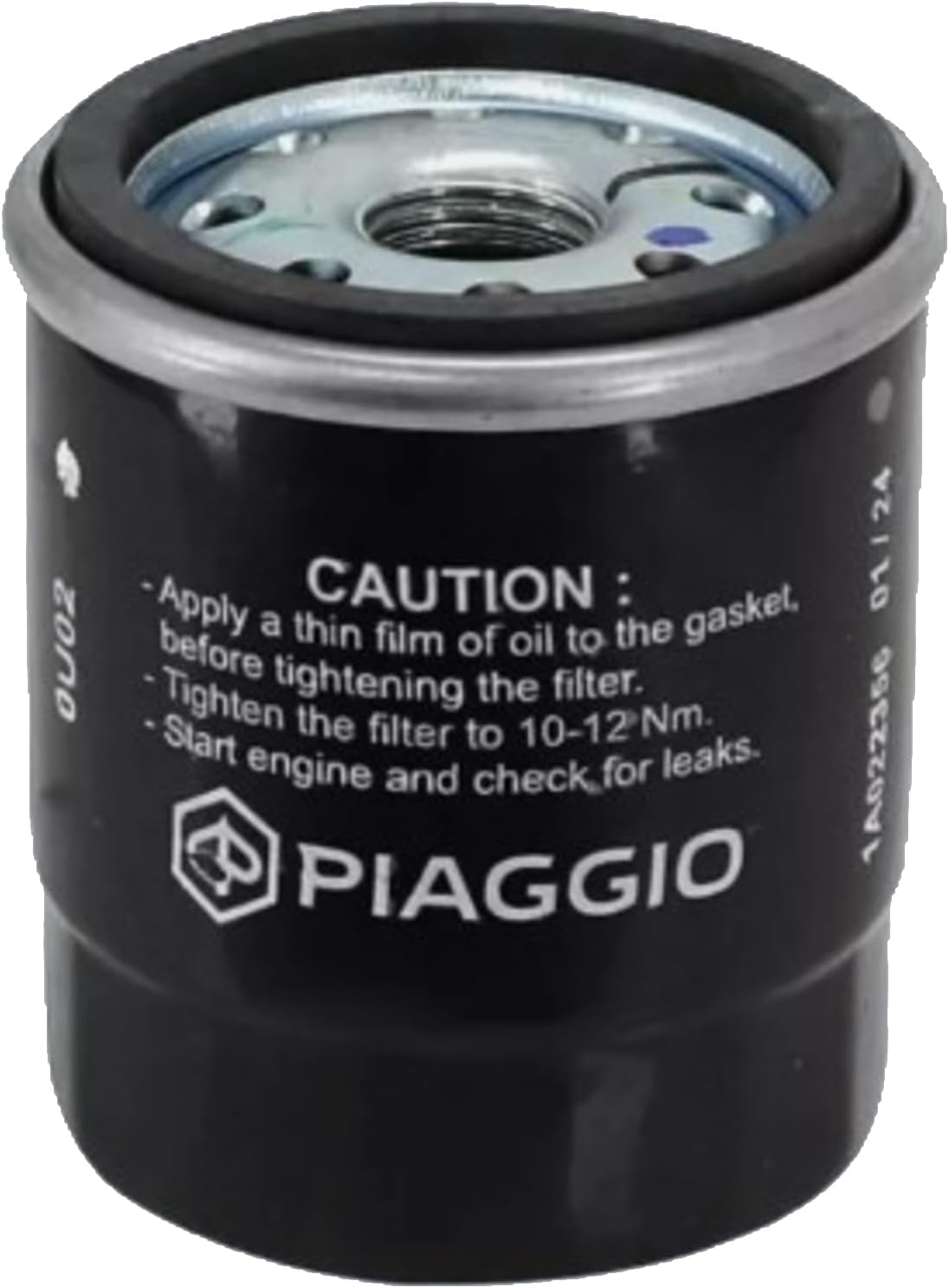 Vespa OEM Oil Filter for 150-300cc Scooters - GT, GTS, GTV, HPE, Super, Giorni, ABS, HPE - OEM# 1A022356, Part# 82635R