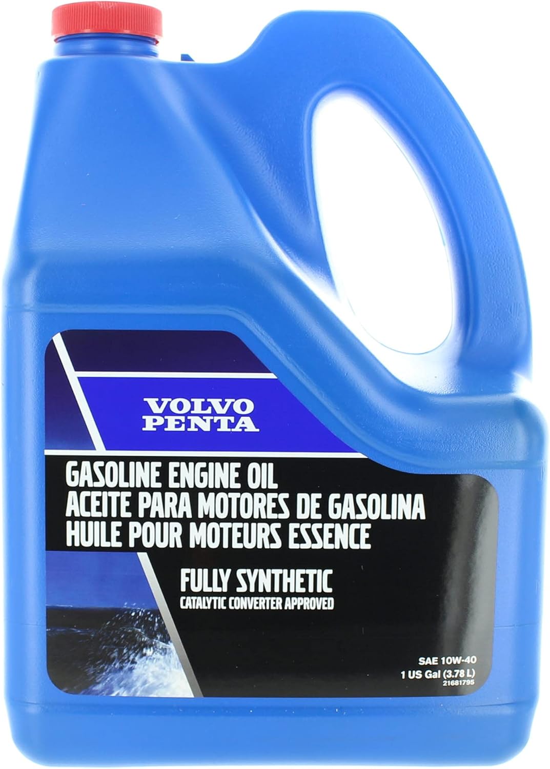 Volvo Penta New OEM 10W-40 Full Synthetic Gasoline Engine Oil