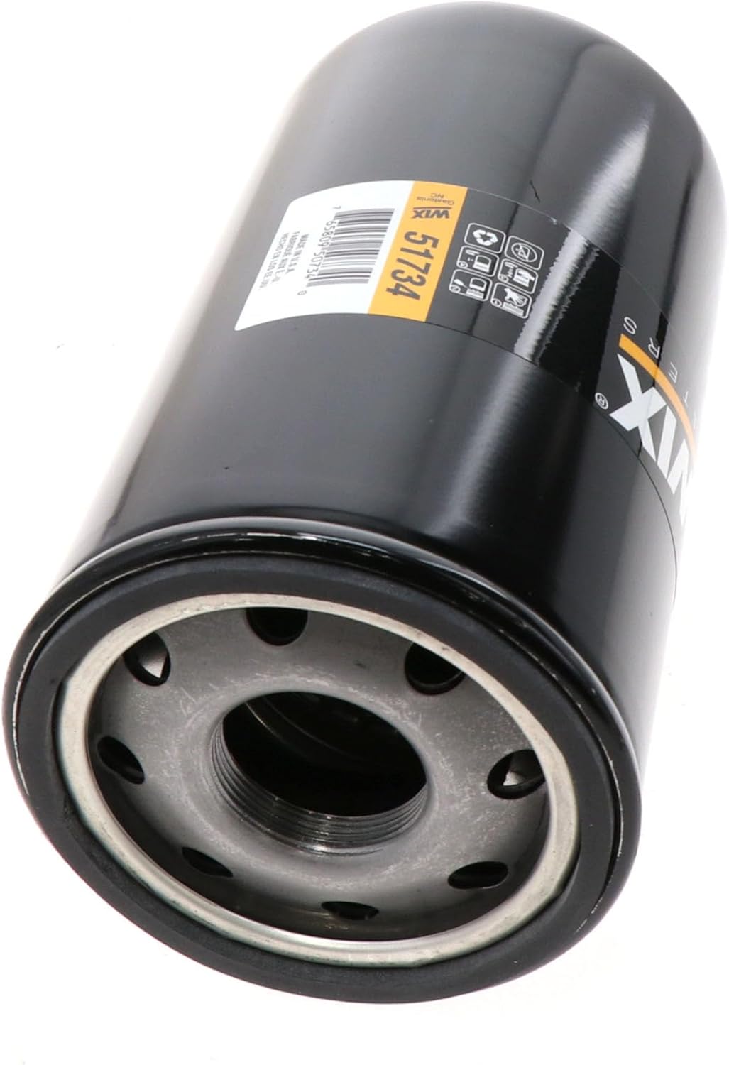 WIX 51734 Oil Filter Replacement, Built for Synthetic and High Mileage Oil - Compatible with Ford/IHC Trucks with 7.3L Turbo Diesel (94-03)