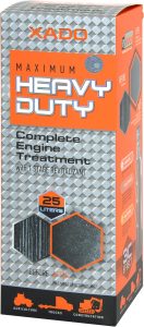 XADO 1 Stage Maximum Heavy Duty Engine Oil Additive with Revitalizant - Anti Wear Engine Treatment for Diesel Pickup Trucks, Box Trucks, Vans, Tractors & Heavy Equipment - Atomic Metal Conditioner