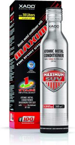 XADO Engine Oil additive - Protection for Engines - additive for wear Protection & rebuilding of Worn Metal Surfaces - Metal Conditioner w. Revitalizant 1Stage Maximum SUV (up to 10qt of Oil Capacity)